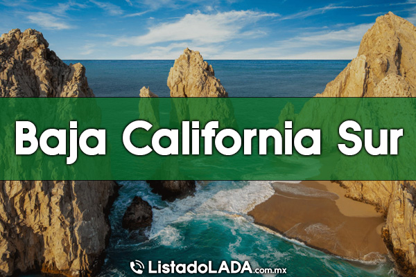 Claves LADA en Baja California Sur