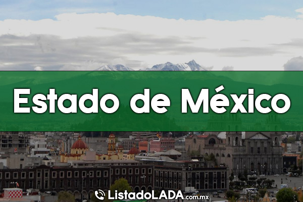 Claves LADA en Estado de México