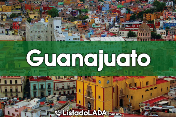 Claves LADA en Guanajuato