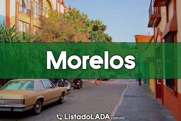 Claves LADA en Morelos