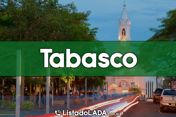 Claves LADA en Tabasco