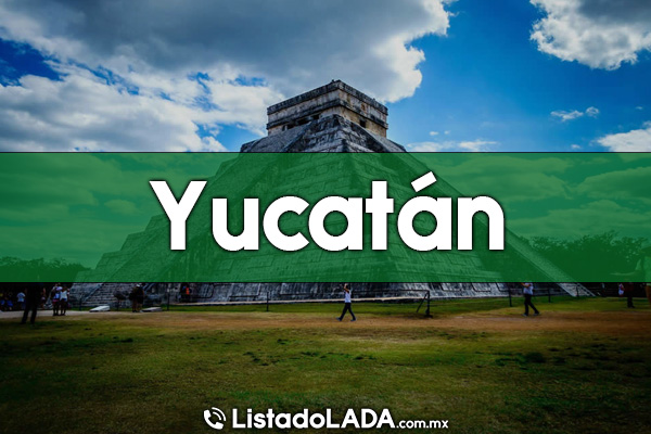 Claves LADA en Yucatán